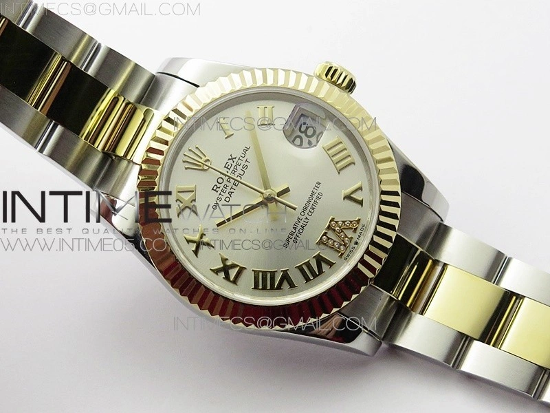 Datejust 31mm 278273 SS YG BP Best Edition Silver Roman Markers Dial on SS YG Oyster Bracelet
