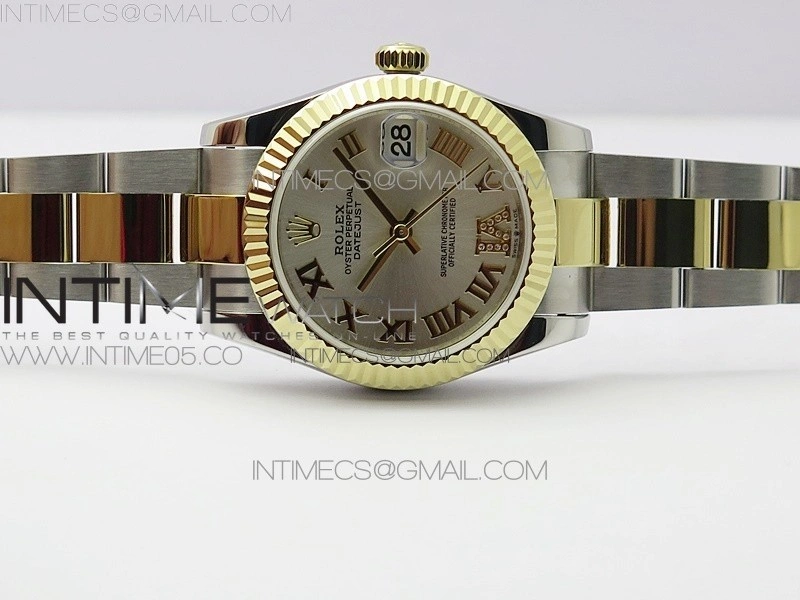 Datejust 31mm 278273 SS YG BP Best Edition Silver Roman Markers Dial on SS YG Oyster Bracelet