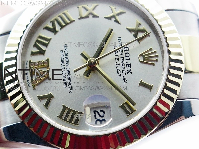 Datejust 31mm 278273 SS YG BP Best Edition Silver Roman Markers Dial on SS YG Oyster Bracelet