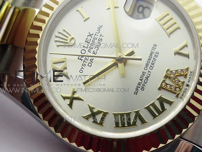 Datejust 31mm 278273 SS YG BP Best Edition Silver Roman Markers Dial on SS YG Oyster Bracelet