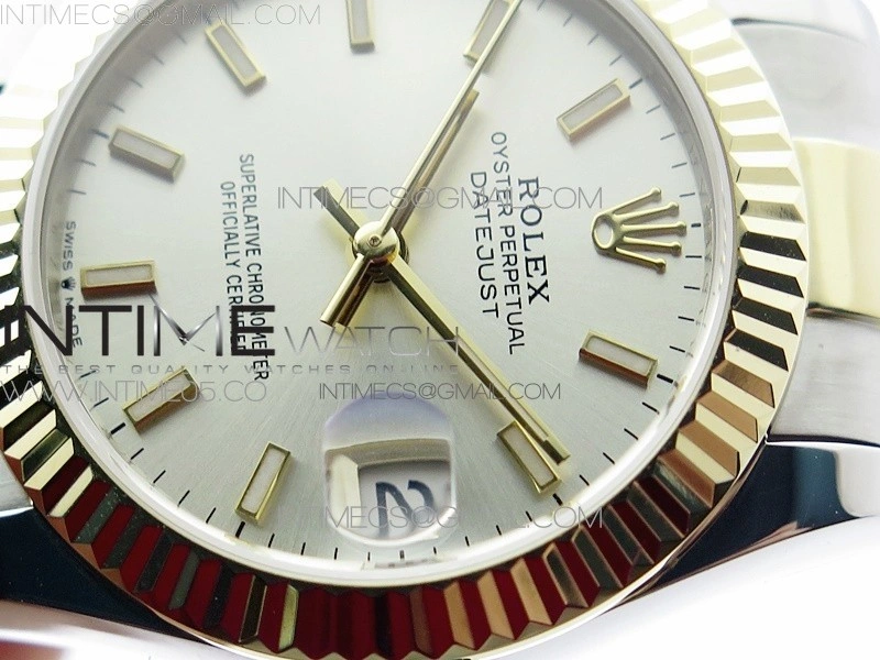 Datejust 31mm 278273 SS YG BP Best Edition Silver Stick Markers Dial on SS YG Oyster Bracelet