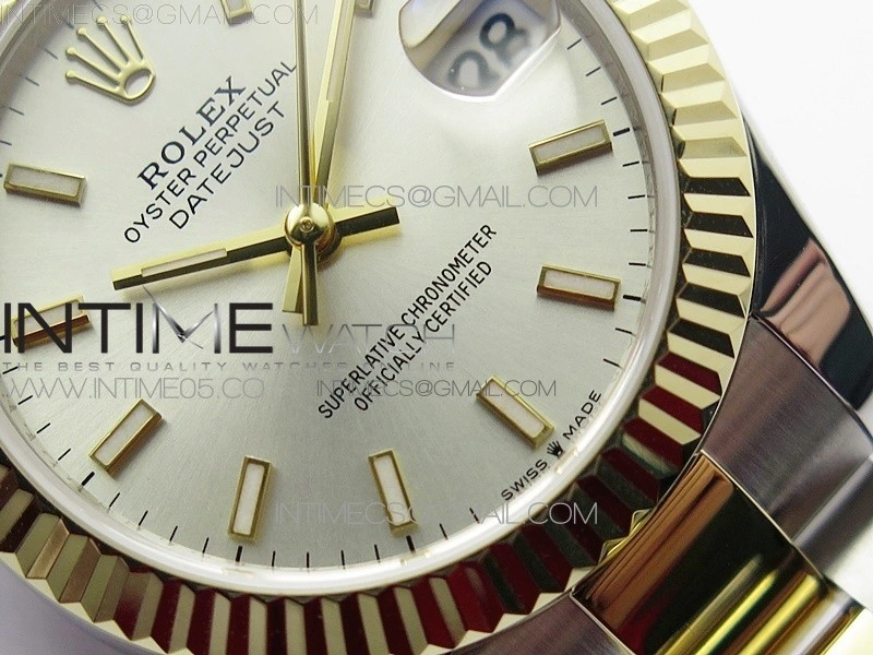 Datejust 31mm 278273 SS YG BP Best Edition Silver Stick Markers Dial on SS YG Oyster Bracelet