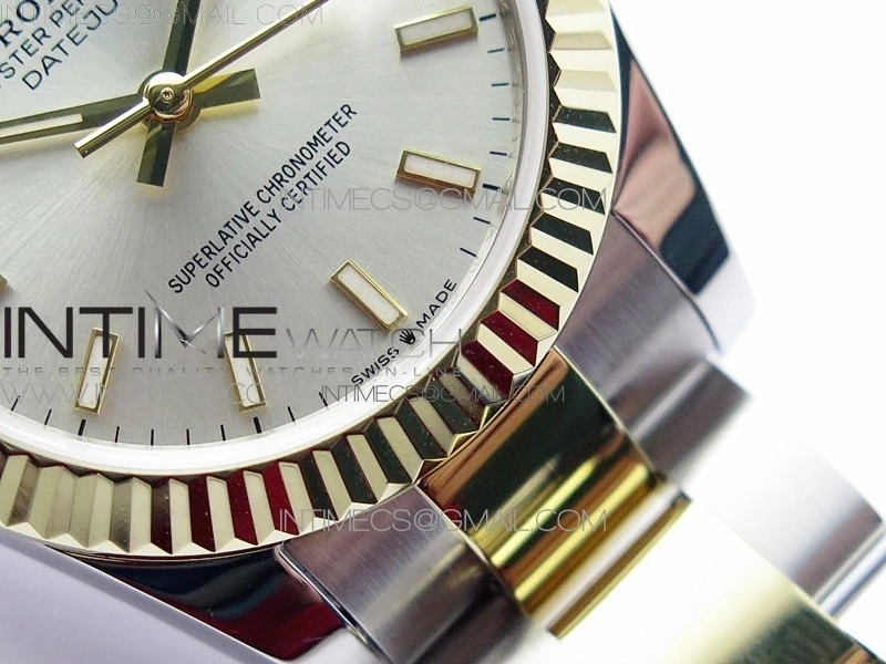 Datejust 31mm 278273 SS YG BP Best Edition Silver Stick Markers Dial on SS YG Oyster Bracelet