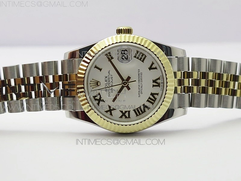 Datejust 31mm 278273 SS YG BP Best Edition White Roman Markers Dial on SS YG Jubilee Bracelet