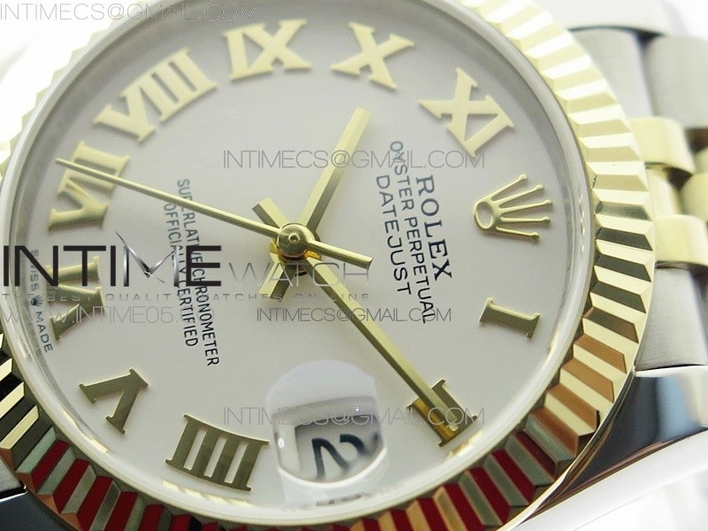 Datejust 31mm 278273 SS YG BP Best Edition White Roman Markers Dial on SS YG Jubilee Bracelet