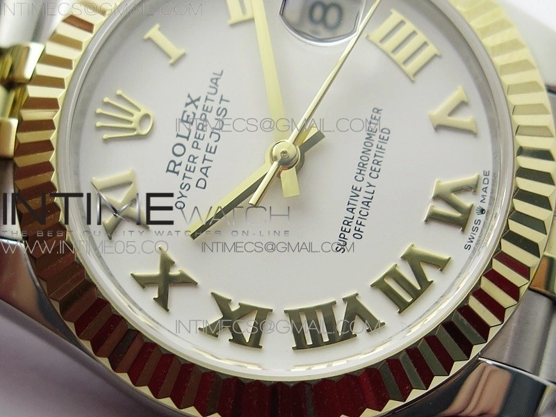Datejust 31mm 278273 SS YG BP Best Edition White Roman Markers Dial on SS YG Jubilee Bracelet