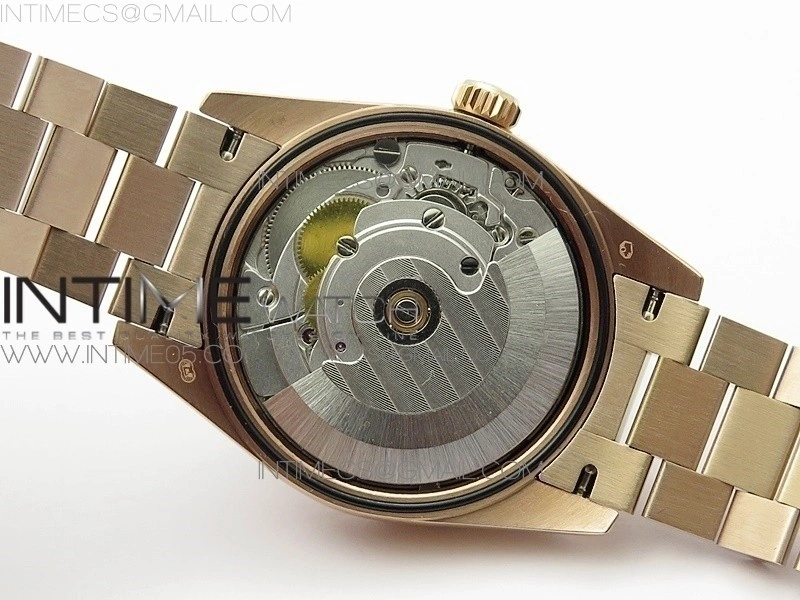 Datejust 31mm 278275 RG BP Best Edition Black Crystal Markers Dial on RG President Bracelet