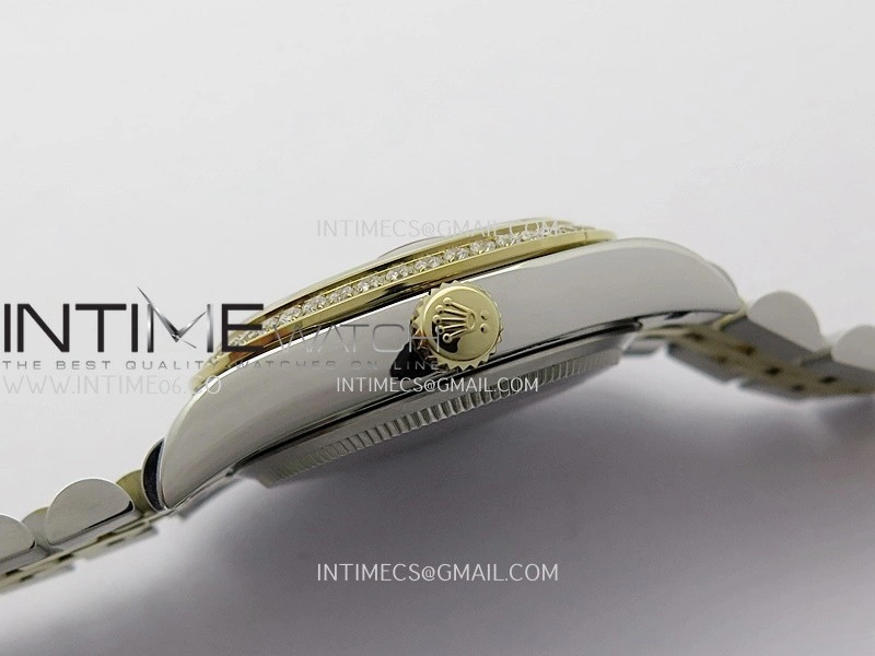 DateJust 31mm 904L SS YG GMF Best Edition Red Ombre Dial On 904L SS YG Jubilee Bracelet A2824