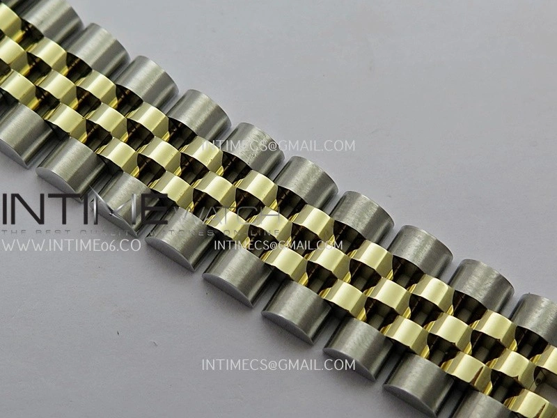 DateJust 31mm 904L SS YG GMF Best Edition Red Ombre Dial On 904L SS YG Jubilee Bracelet A2824