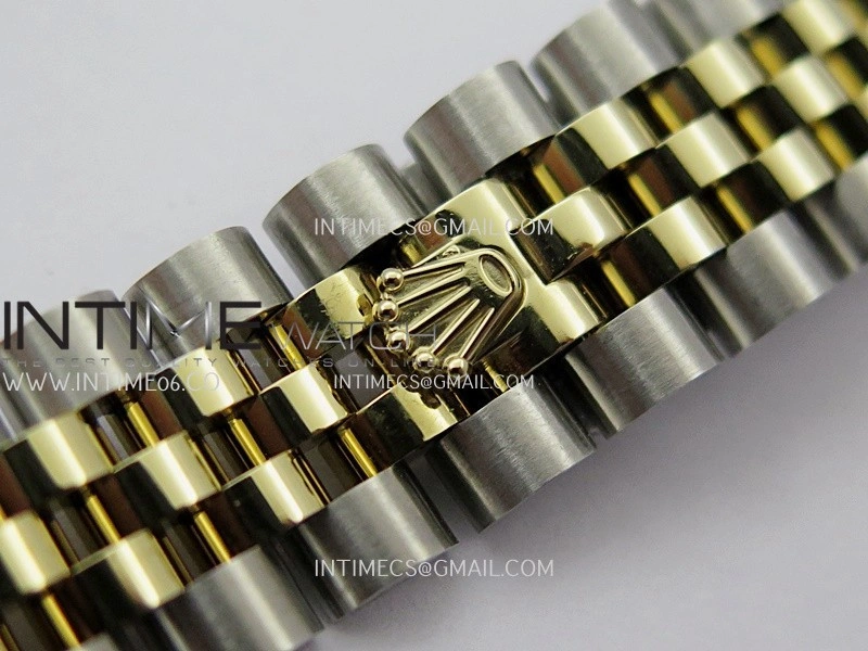 DateJust 31mm 904L SS YG GMF Best Edition Red Ombre Dial On 904L SS YG Jubilee Bracelet A2824