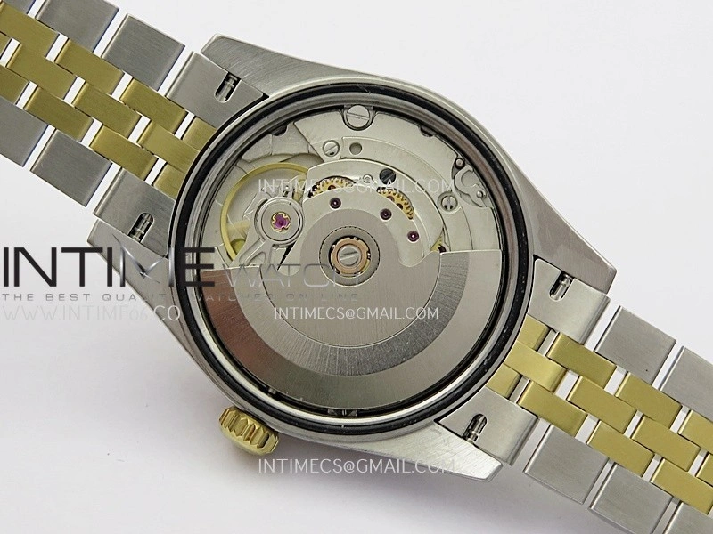DateJust 31mm 904L SS YG GMF Best Edition Red Ombre Dial On 904L SS YG Jubilee Bracelet A2824