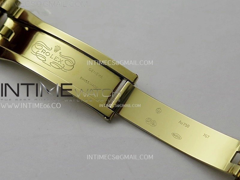 Day Date 228238 40mm 904L YG QF Gain Weight Gold Dial T Dia Markers on YG President Bracelet A2836