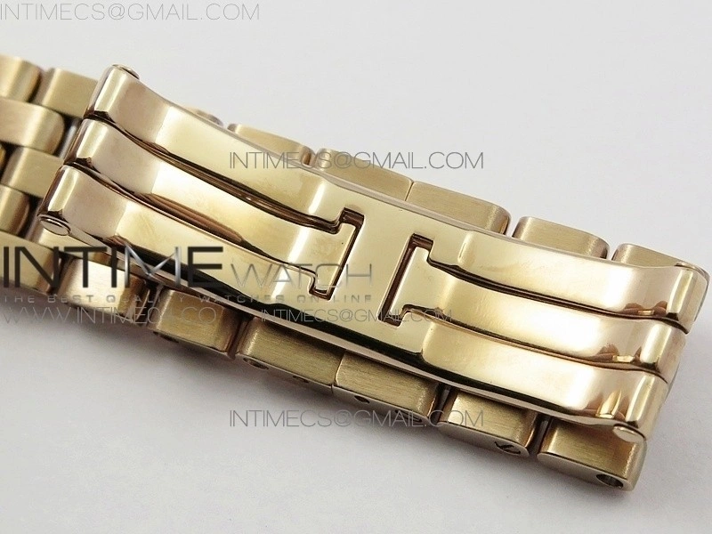 Panthère Secrete Ladies 27mm Diamond Bezel RG 8848F 1:1 Best Edition White Dial on RG Bracelet Ronda Quartz