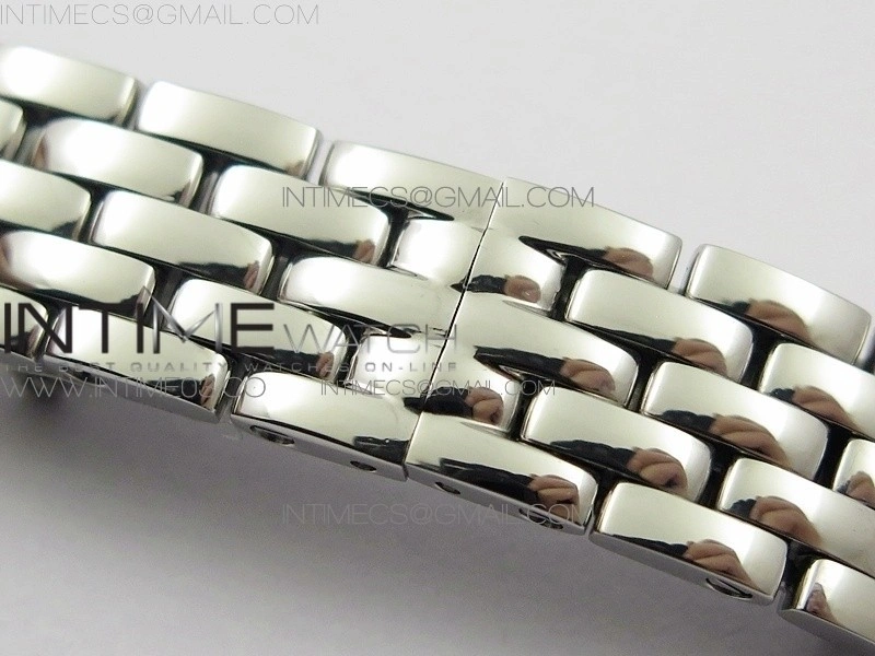 Panthère Secrete Ladies 22mm Diamond Bezel SS 8848F 1:1 Best Edition White Dial on SS Bracelet Ronda Quartz