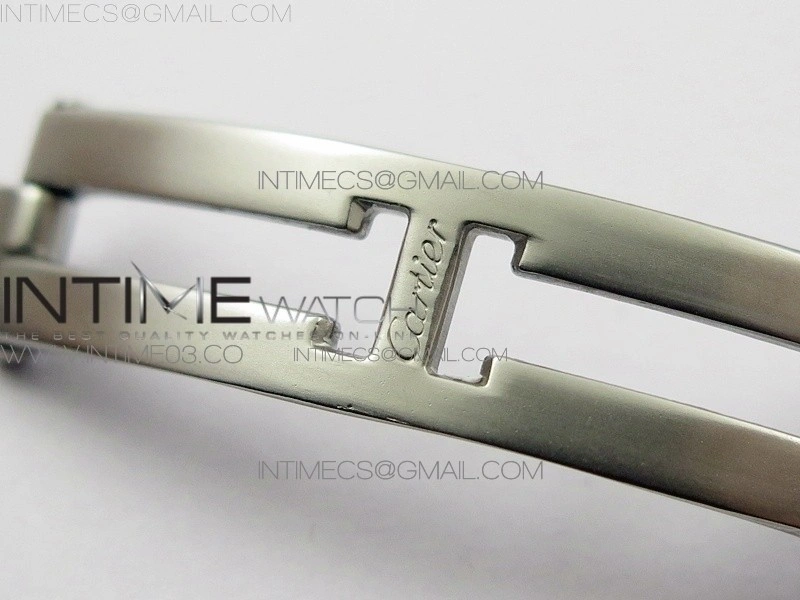 Panthère Secrete Ladies 22mm Diamond Bezel SS 8848F 1:1 Best Edition White Dial on SS Bracelet Ronda Quartz