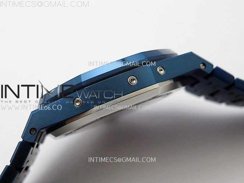 Royal Oak 41mm Perpetual Calendar 26579CE Blue SS BBS Best Edition on Blue SS Bracelet A5134
