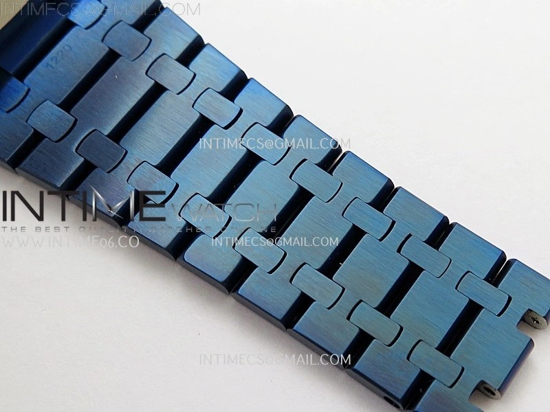 Royal Oak 41mm Perpetual Calendar 26579CE Blue SS BBS Best Edition on Blue SS Bracelet A5134