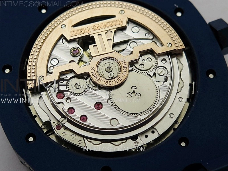 Royal Oak 41mm Perpetual Calendar 26579CE Blue SS BBS Best Edition on Blue SS Bracelet A5134