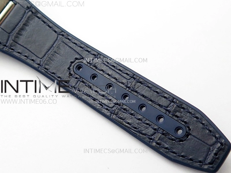 Constellation 41mm SS Blue Ceramic Bezel VSF 1:1 Best Edition White Dial on Blue Gummy Strap A8900