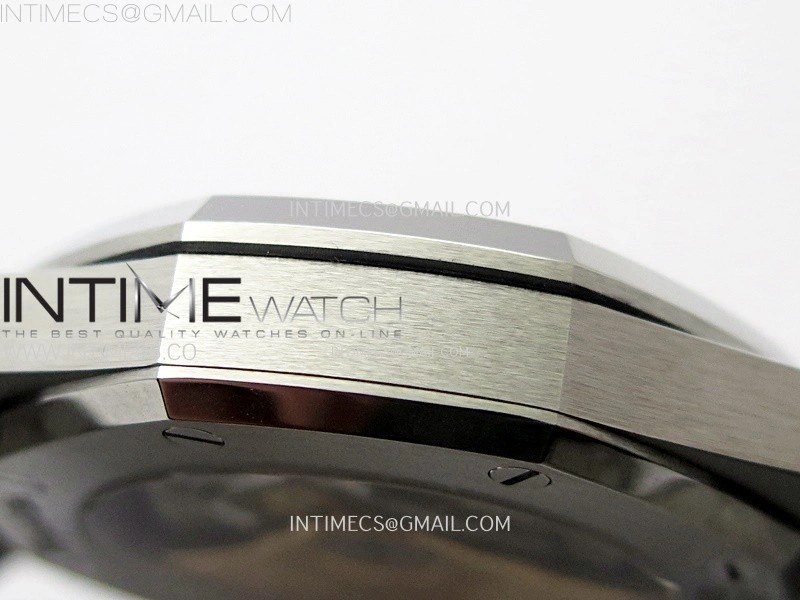 Royal Oak 37mm 15451 SS Diamonds APSF 1:1 Best Edition White Textured Dial on SS Bracelet SA3120 Super Clone