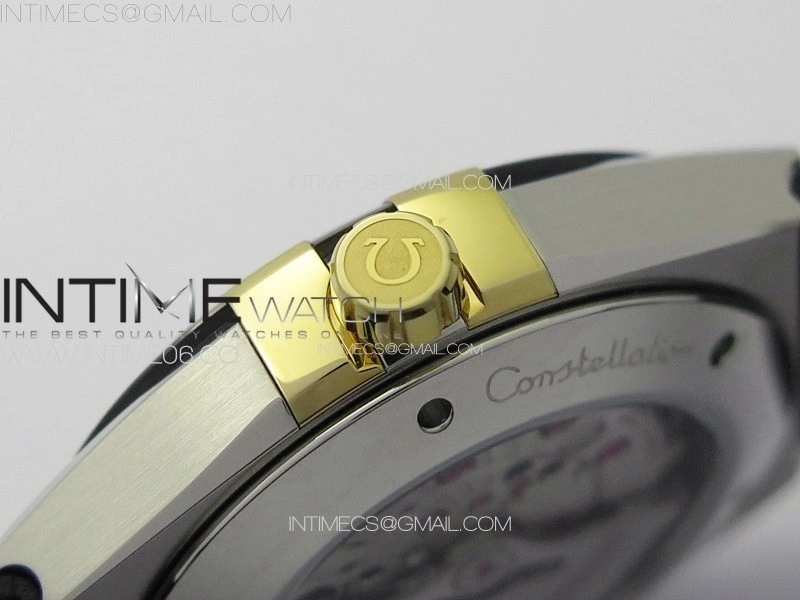 Constellation 131.33.41.21.03.001 SS RG TW Best Edition Green Dial On Black Gummy Strap A8900