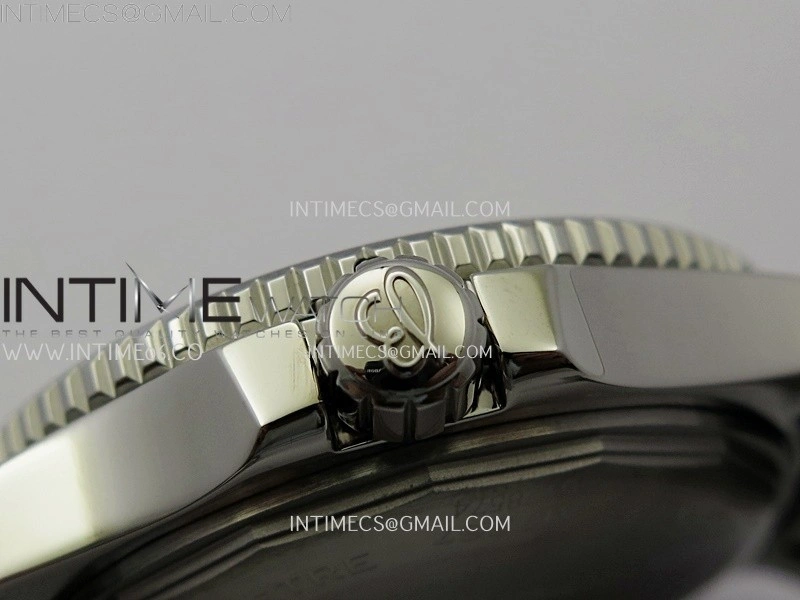 SuperOcean Automatic 44mm TF 1:1 Best Edition Yellow Dial Black Bezel on SS Bracelet A2824