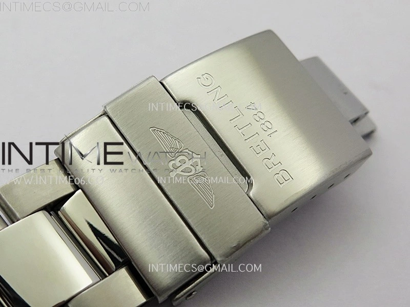 SuperOcean Automatic 44mm TF 1:1 Best Edition Yellow Dial Black Bezel on SS Bracelet A2824