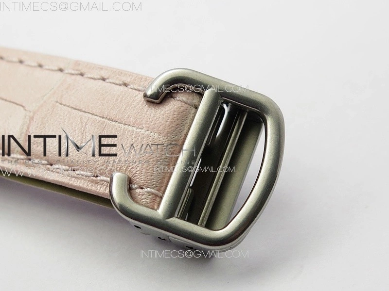 Ballon Bleu 36mm SS 3KF 1:1 Best Edition Pink Textured Dial on Pink Leather Strap A076