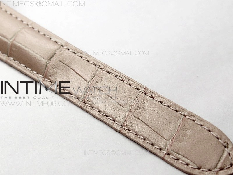Ballon Bleu 36mm SS 3KF 1:1 Best Edition Pink Textured Dial on Pink Leather Strap A076