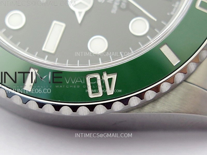 Submariner 126610 LV Green Ceramic Bezel 904L Steel C+F 1:1 Best Edition Black Dial On 904L Bracelet VR3235
