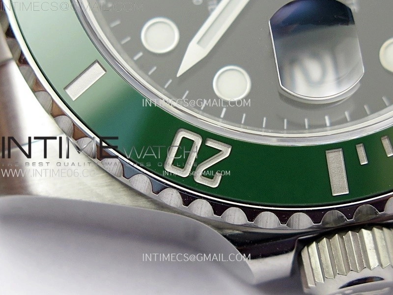 Submariner 126610 LV Green Ceramic Bezel 904L Steel C+F 1:1 Best Edition Black Dial On 904L Bracelet VR3235
