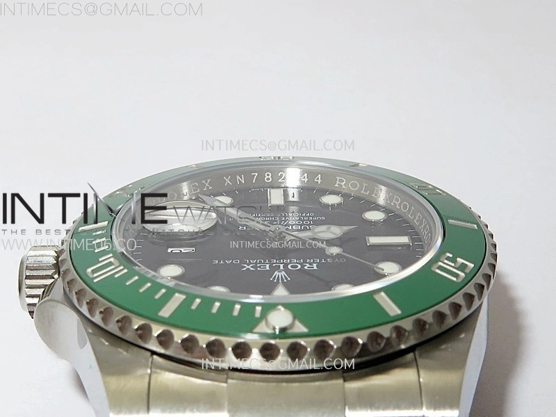 Submariner 126610 LV Green Ceramic Bezel 904L Steel C+F 1:1 Best Edition Black Dial On 904L Bracelet VR3235