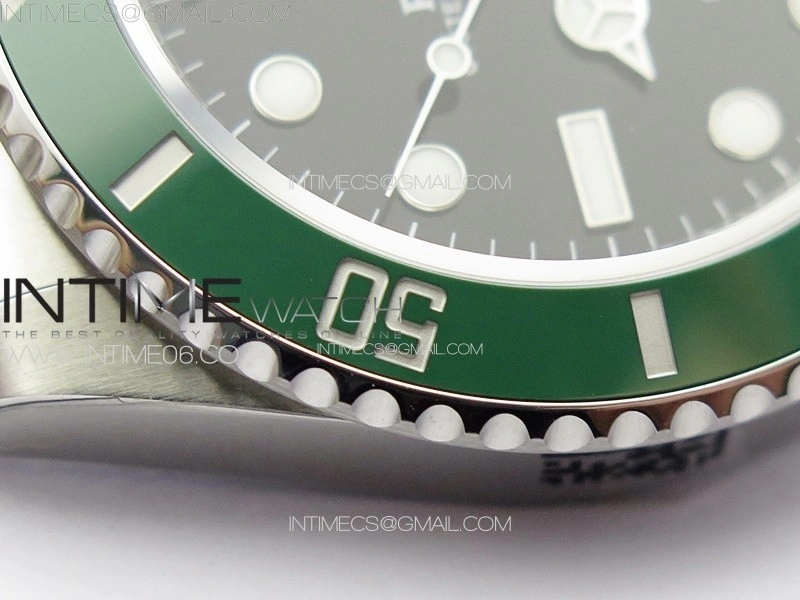 Submariner 126610 LV Green Ceramic Bezel 904L Steel ZF 1:1 Best Edition Black Dial On 904L Bracelet VR3235