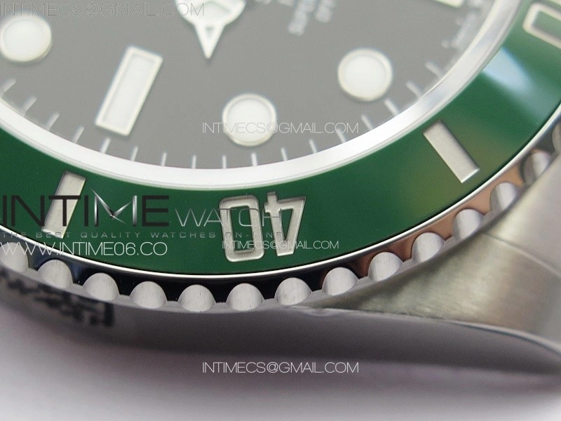 Submariner 126610 LV Green Ceramic Bezel 904L Steel ZF 1:1 Best Edition Black Dial On 904L Bracelet VR3235