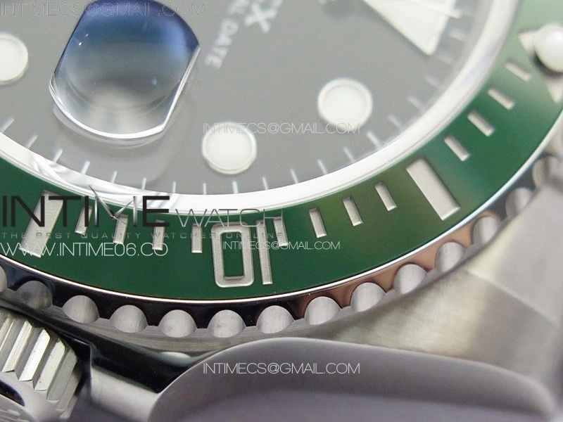 Submariner 126610 LV Green Ceramic Bezel 904L Steel ZF 1:1 Best Edition Black Dial On 904L Bracelet VR3235