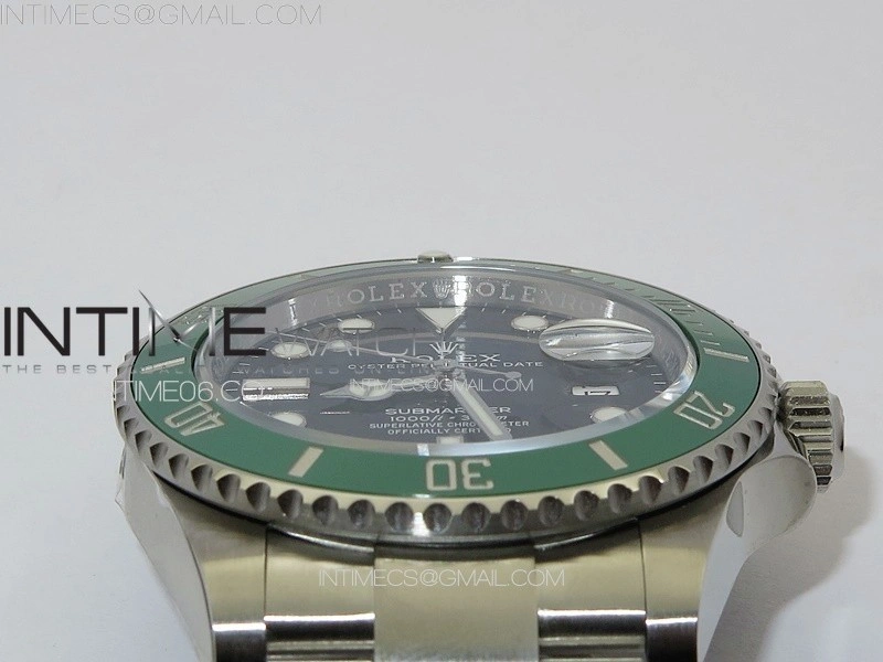 Submariner 126610 LV Green Ceramic Bezel 904L Steel ZF 1:1 Best Edition Black Dial On 904L Bracelet VR3235