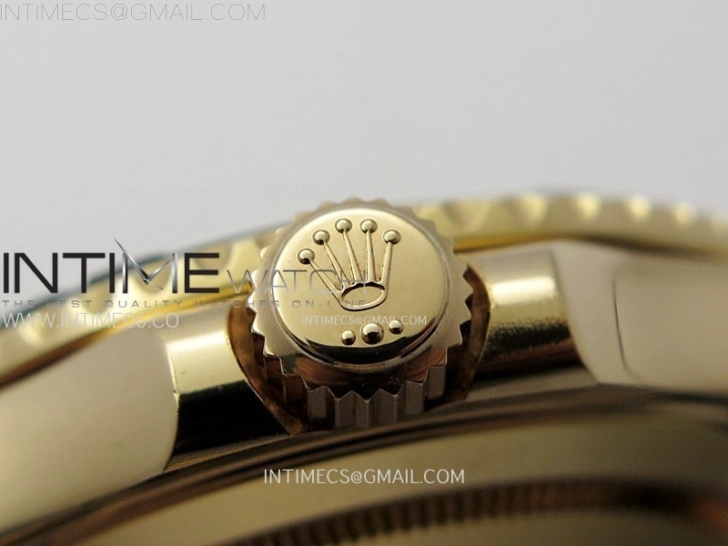 Yacht-Master 126655 Weight RG Tungsten Gold ARF 1:1 Best Edition Black Ceramic Bezel on Oysterflex Rubber Strap VS3235