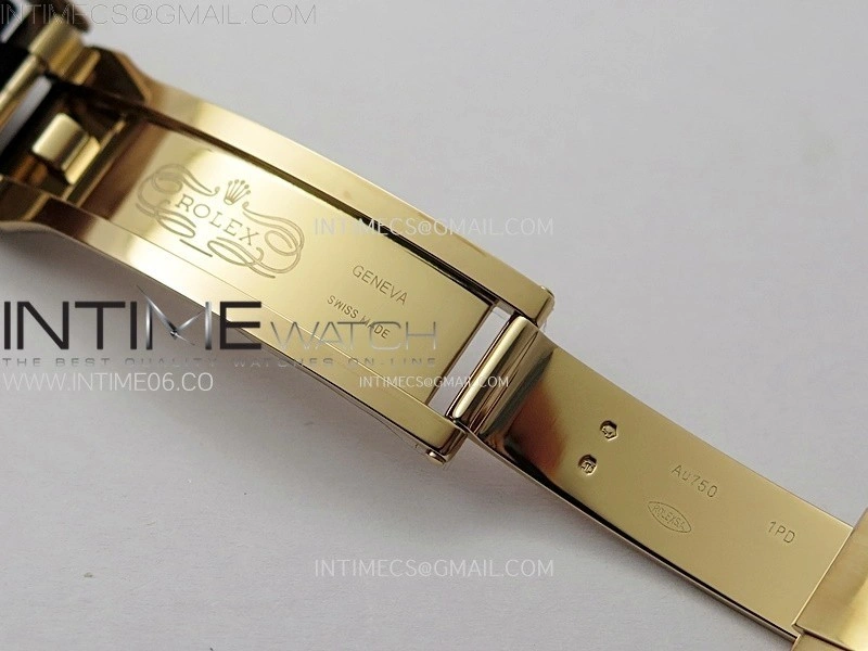 Yacht-Master 126655 Weight RG Tungsten Gold ARF 1:1 Best Edition Black Ceramic Bezel on Oysterflex Rubber Strap VS3235