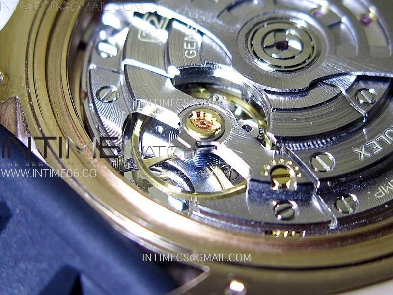 Yacht-Master 126655 Weight RG Tungsten Gold ARF 1:1 Best Edition Black Ceramic Bezel on Oysterflex Rubber Strap VS3235
