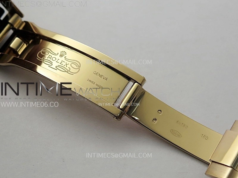 Yacht-Master 126655 Gain Weight RG Tungsten Gold ARF 1:1 Best Edition Black Ceramic Bezel on Oysterflex Rubber Strap VS3235