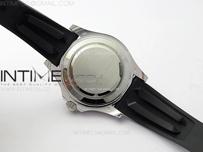 Yacht-Master 226559 Weight PG Tungsten Gold ARF 1:1 Best Edition Black Ceramic Bezel on Oysterflex Rubber Strap VS3235