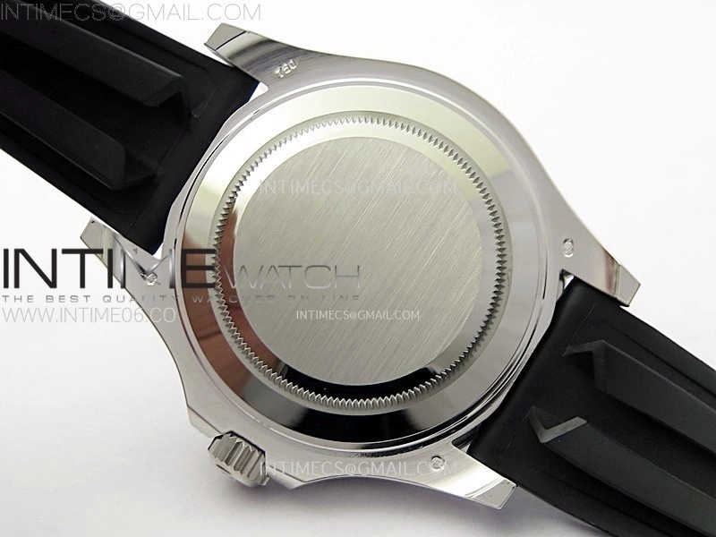 Yacht-Master 226559 Weight PG Tungsten Gold ARF 1:1 Best Edition Black Ceramic Bezel on Oysterflex Rubber Strap VS3235