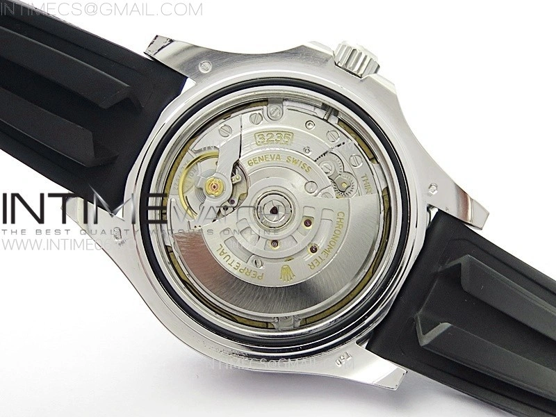 Yacht-Master 226559 Weight PG Tungsten Gold ARF 1:1 Best Edition Black Ceramic Bezel on Oysterflex Rubber Strap VS3235