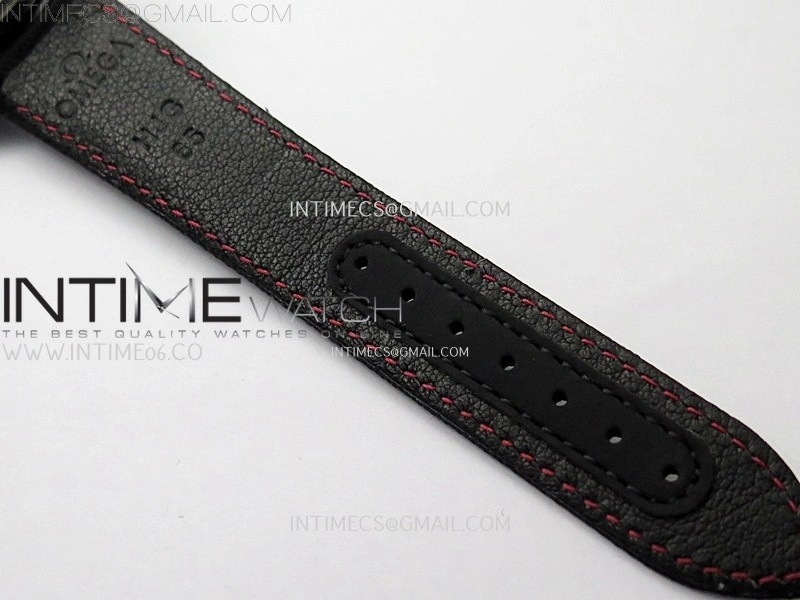 Speedmaster "Dark Side of The Moon" Real Ceramic N1F 1:1 Best Edition Vintage Black Dial on Black Nylon Strap A9300