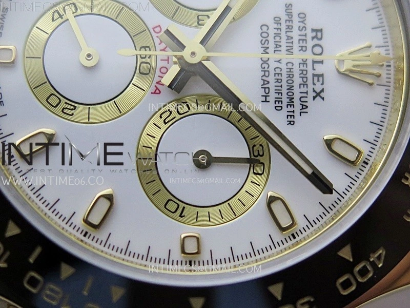 Daytona 116518 Gain Weight AF 1:1 Best Edition White Dial Sticks Markers on Oysterflex Strap SH4130