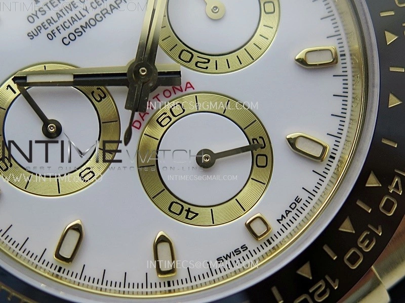 Daytona 116518 Gain Weight AF 1:1 Best Edition White Dial Sticks Markers on Oysterflex Strap SH4130