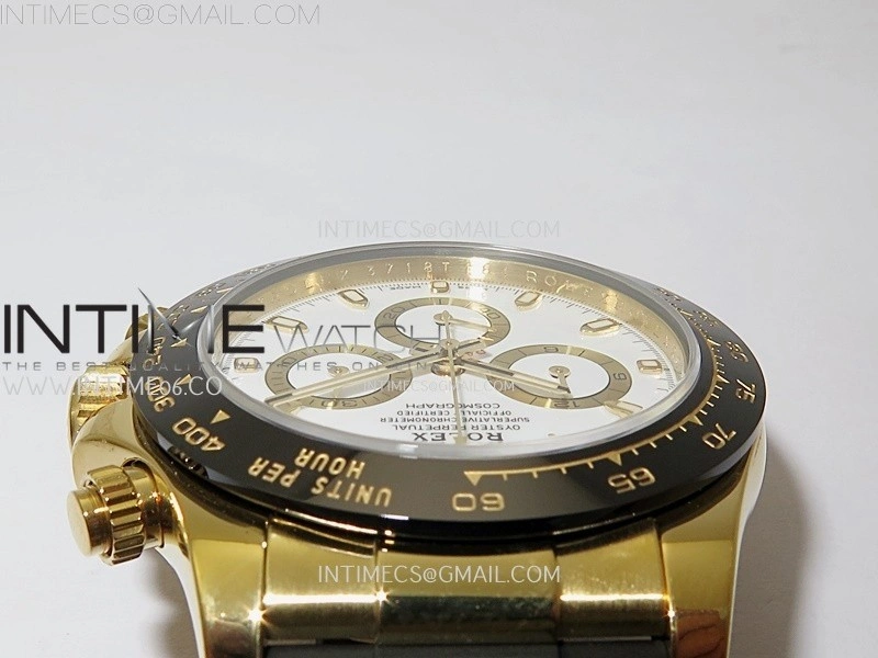 Daytona 116518 Gain Weight AF 1:1 Best Edition White Dial Sticks Markers on Oysterflex Strap SH4130