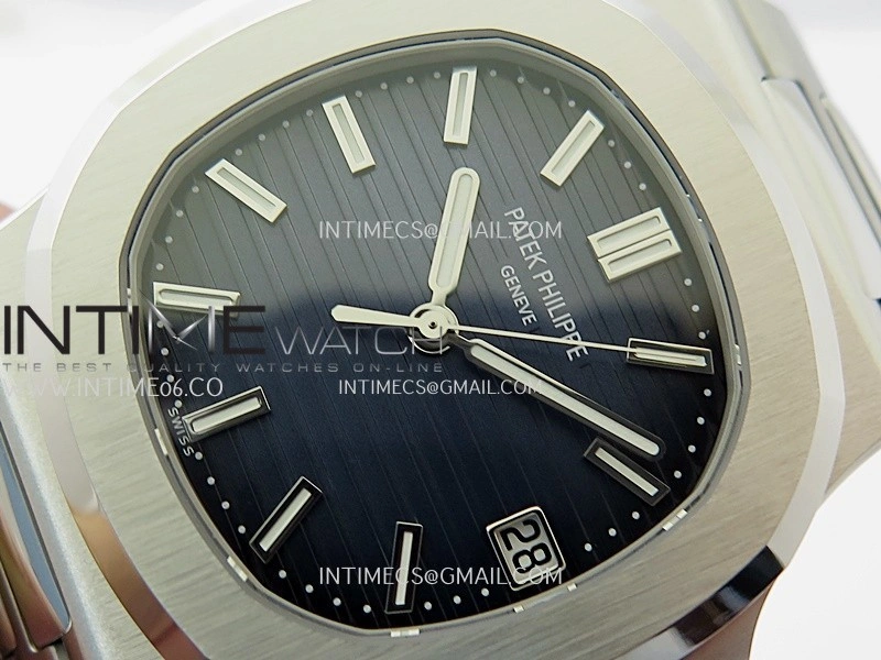 Nautilus 5811 Gain Weight DDF 1:1 Best Edition Blue Textured Dial On SS Bracelet Super Clone DD330