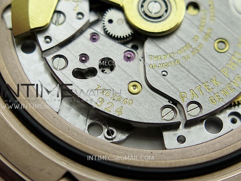 Nautilus 5711 Gain Weight DDF 1:1 Best Edition Gray Textured Dial On RG Bracelet Super Clone DD324