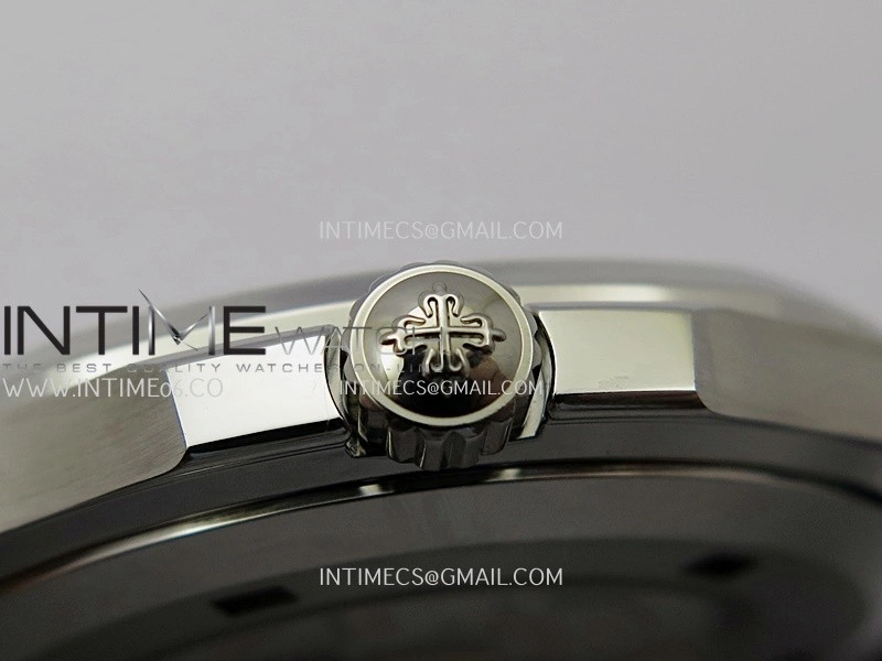 Aquanaut 5168G 42mm Gain Weight SS DDF 1:1 Best Edition Blue Dial On Blue Rubber Strap Super Clone DD330